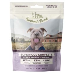 Badlands Ranch Superfood Complete Premium Air Dried Lamb & Venison Dog Food